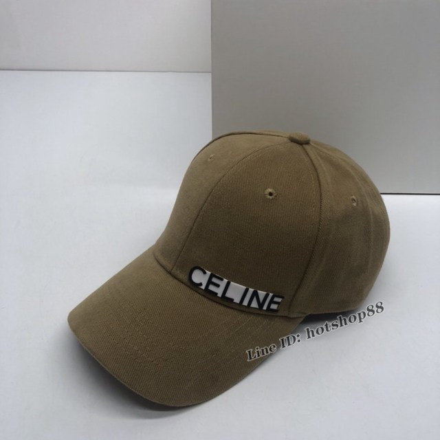 Celine專櫃2023新品賽琳休閒運動款棒球帽鴨舌帽 mmyj3446